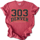 303 Denver Colorado Tee thumbnail 11
