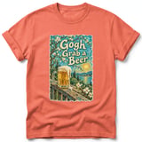 Gogh Grab a Beer ~ Comfort Colors Premium Tee thumbnail 4