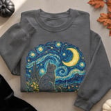 Powered By Cats And Moonlight Tee or Sweatshirt thumbnail 14