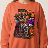 Halloween Randy the Raccoon Sweatshirt thumbnail 17