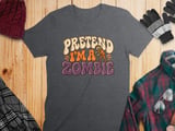 Pretend I'm A Zombie Tee thumbnail 8