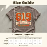 619 Southeast San Diego CA Tee thumbnail 3