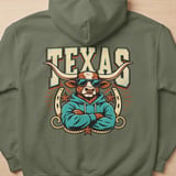 Cool Texas Longhorn Hoodie thumbnail 1