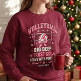 Dig Deep Trust God Volleyball Tee thumbnail 12