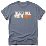 Freezer Full Wallet Empty Tee thumbnail 6