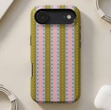Retro Scallop Stripe MagSafe® Phone Case thumbnail 4