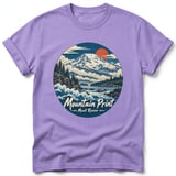 Mountain Print ~ Comfort Colors Premium Tee thumbnail 6
