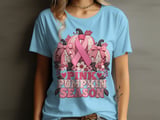 Pink Pumpkin Season Faux Patchwork Tee thumbnail 13