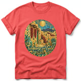 Turquoise and Gold ~ Comfort Colors Premium Tee thumbnail 3