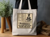 Provenance Handle With Doubt Tote Bag thumbnail 3