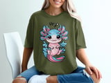 Virgo Axolotl Zodiac T-Shirt thumbnail 2