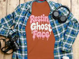 Resting Ghost Face Tee or Sweatshirt thumbnail 7