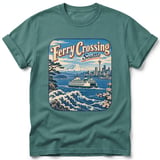 Ferry Crossing ~ Comfort Colors Premium Tee thumbnail 8