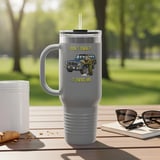 Grand Wagoneer Tumbler, Waggy Car Art, Funny Auto Tumbler, Car Lover Gift, Cool Vehicle Drinkware, Classic Car Design thumbnail 7