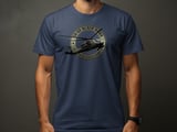 Black Hawk Helicopter Shirt, Military Aviation T-Shirt, Army Pilot Graphic Tee, Veteran Gift for Him, Tactical Aircraft Crew Shirt thumbnail 1