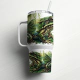 Frog Tumbler Wrap Design, 40oz Tumbler Wrap PNG, Nature Frog Sublimation Design, Digital Download for Tumbler thumbnail 10
