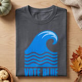 Vote Blue Wave Tee & Sweatshirts thumbnail 2