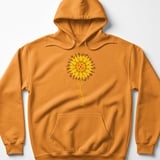 Pickleball Gildan Fleece Hoodie, pickleball Sunflower Stem Graphic, Court Pullover thumbnail 9