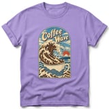 Coffee Wave ~ Comfort Colors Premium Tee thumbnail 6