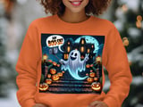 Halloween Ghost Selfie T-Shirt, Spooky Season Apparel, Haunted House Tee, Funny Ghost Shirt, Halloween Costume Shirt, Trick or Treat Top thumbnail 3