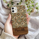 Ethnic Tribal Pattern Digital Wallpaper thumbnail 3