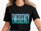 ER Nurse Emergency Department Healthcare T-Shirt, Medical Profession Practitioner Apparel thumbnail 8