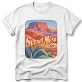 Sunset Mesa ~ Comfort Colors Premium Tee thumbnail 9
