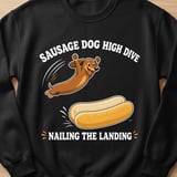 Sausage Dog High Dive Tee thumbnail 5