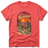 Gogh Barcelona ~ Comfort Colors Premium Tee thumbnail 4