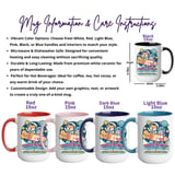 Whimsical Pets Mission Control Mug Wrap thumbnail 3