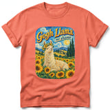 Gogh Llama ~ Comfort Colors Premium Tee thumbnail 4