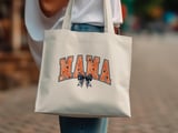 Spooky Mama Bow Tote Bag thumbnail 1