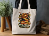 Warp Speed Counting Stitches Tote Bag thumbnail 3