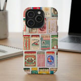 Vintage Matchbook Collage MagSafe® Phone Case thumbnail 2