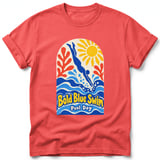 Bold Blue Swim ~ Comfort Colors Premium Tee thumbnail 3
