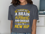Wizard Gave Me A New Hip Tee thumbnail 5