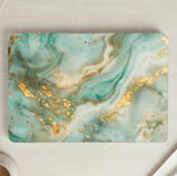 Mint Gold Marble MacBook Case thumbnail 1