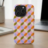 Retro Mod Geometric MagSafe® Phone Case thumbnail 2