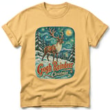 Gogh Reindeer ~ Comfort Colors Premium Tee thumbnail 7