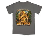 Wild West Stallions Premium Graphic T-Shirt thumbnail 1