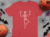 Dancing Skeleton Martini Tee thumbnail 2
