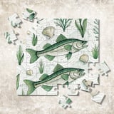Digital Fish Pattern, Fishing Fabric Pattern, Seafood Digital Download, Ocean Pattern, Sea Life, Scrapbooking Paper, Digital Bundle Pattern thumbnail 7