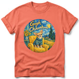 Gogh Chihuahua ~ Comfort Colors Premium Tee thumbnail 4