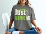 Pickleball Comfort Colors Shirt, Just DINK It, Vintage Graphic Tee Retro Court Player Outfit and Dinker Gift Top thumbnail 5