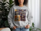 Halloween Duck Skeleton T-Shirt, Spooky Goose Tee, Autumn Fall T-Shirt, Funny Halloween Gift, Costume Shirt, Halloween Party Shirt thumbnail 6