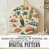 Coastal Surf Vintage Digital Design Size Bundle Png thumbnail 3