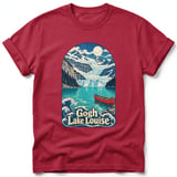 Gogh Lake Louise ~ Comfort Colors Premium Tee thumbnail 2