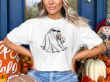 Cool Iced Coffee Ghost Tee thumbnail 2