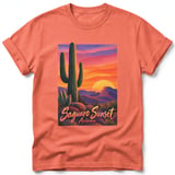 Saguaro Sunset ~ Comfort Colors Premium Tee thumbnail 4