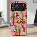 Retro Cowgirl Vintage Pinup MagSafe® Phone Case thumbnail 3